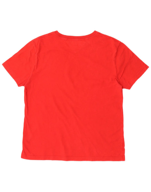Tommy Hilfiger Mens Graphic T-Shirt Top XL Red Cotton