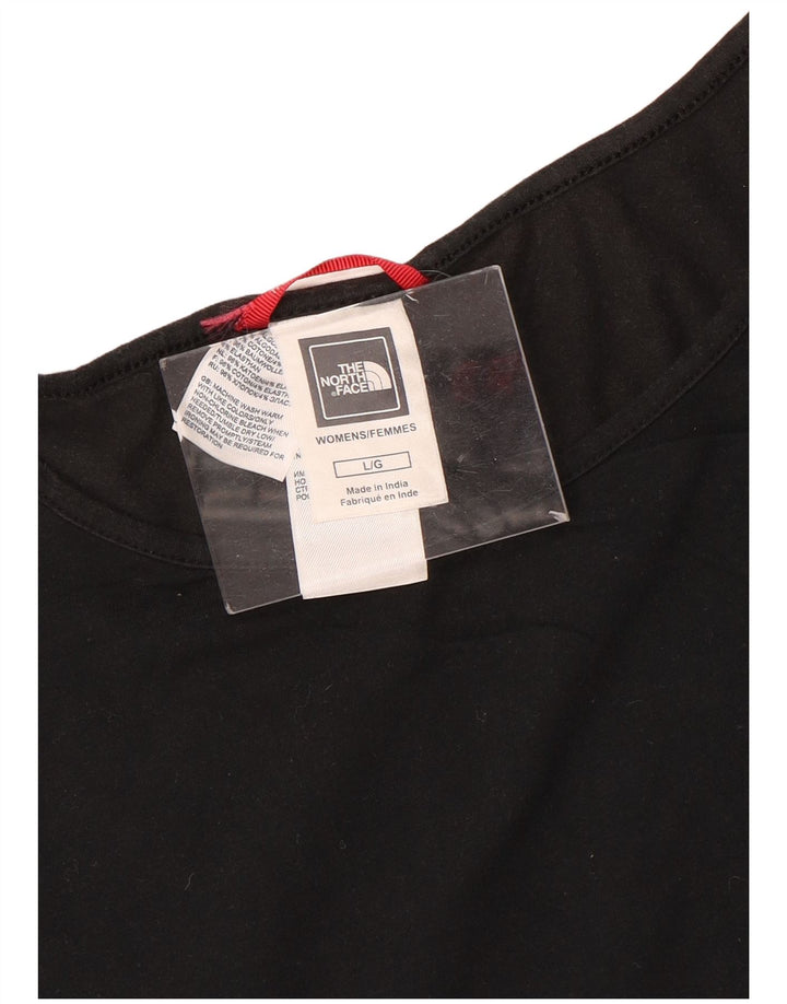 THE NORTH FACE Womens Cami Top UK 14 Large Black Cotton