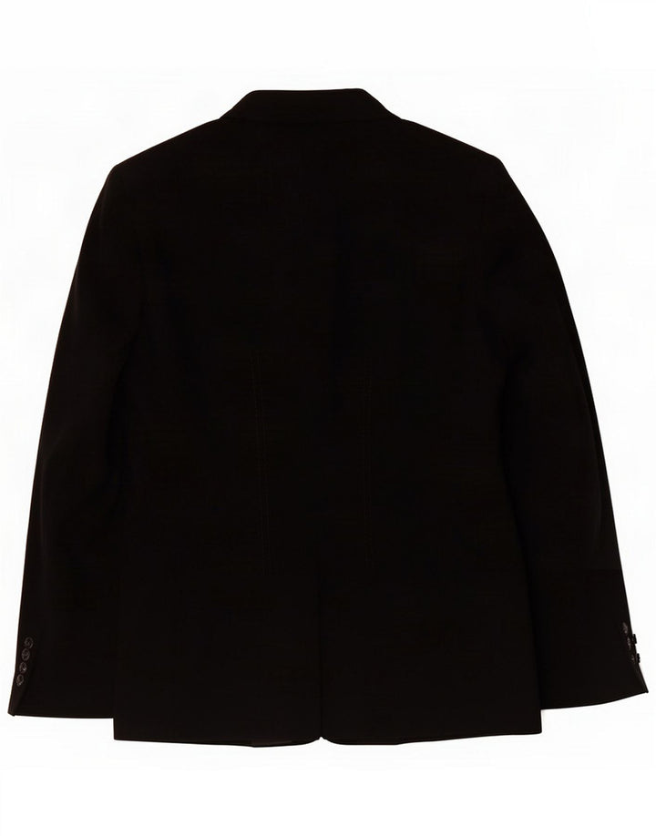 Veste blazer 3 boutons Caractere pour femme UK 14 Polyester noir moyen