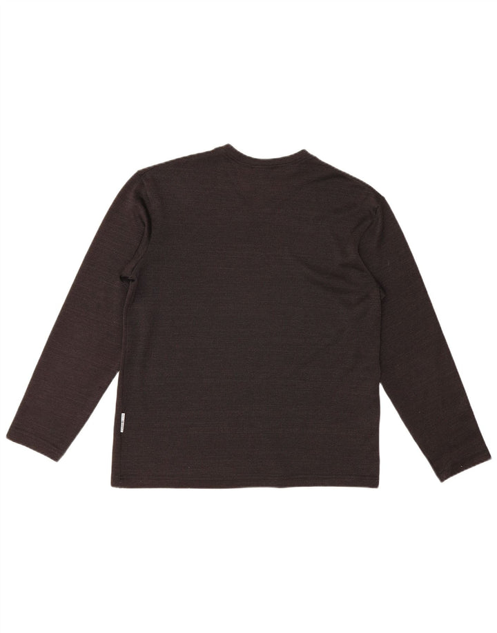 Gianfranco Ferre Dame Top Langærmet UK 18 XL Sort