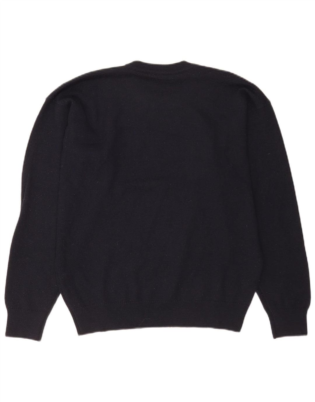 Maglione maglione girocollo da uomo Lacoste taglia 4 medio in lana blu navy