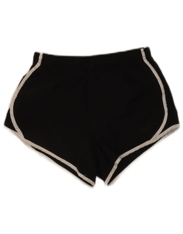 Pantaloncini sportivi Nike da donna Dri Fit UK 12 medio nero poliestere