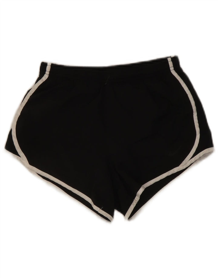 Nike Womens Dri Fit Sport Shorts UK 12 Medium Black Polyester