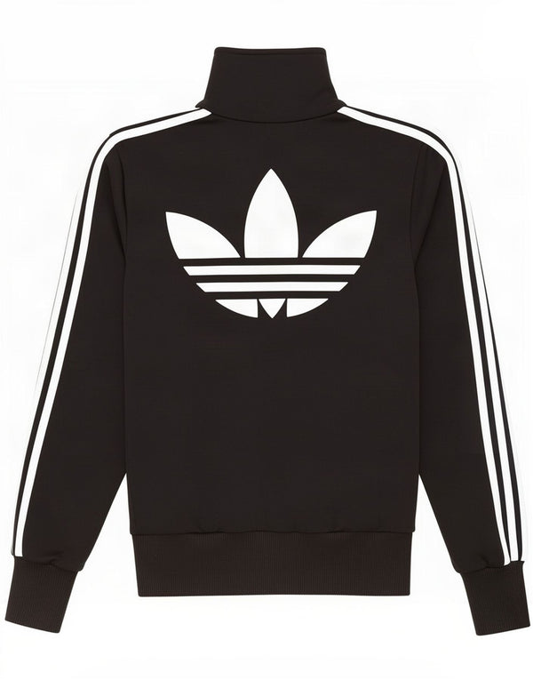 Giacca da ginnastica grafica da donna Adidas IT 40 piccola nera