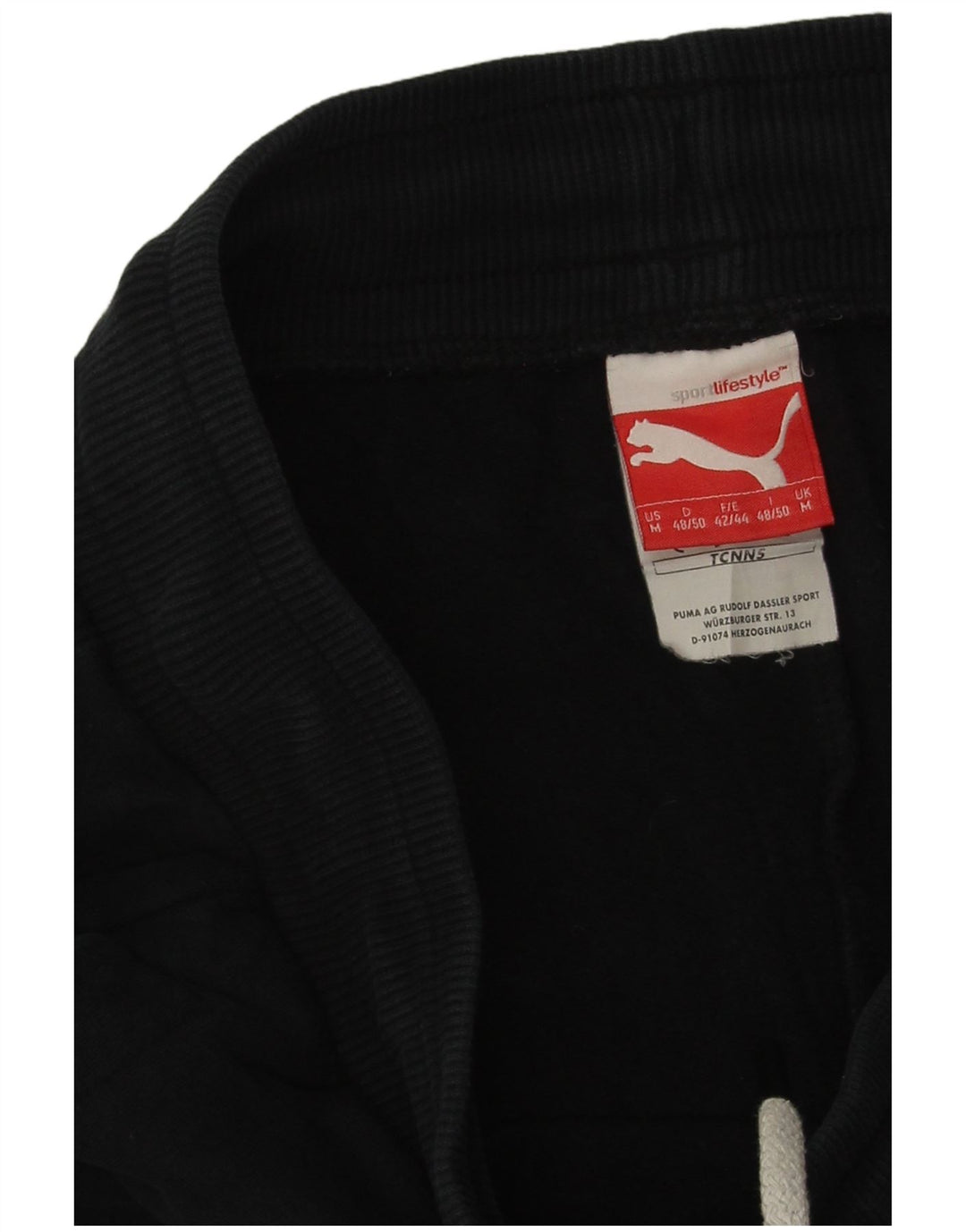 Puma Mens Tracksuit Trousers Joggers Medium  Navy Blue Cotton