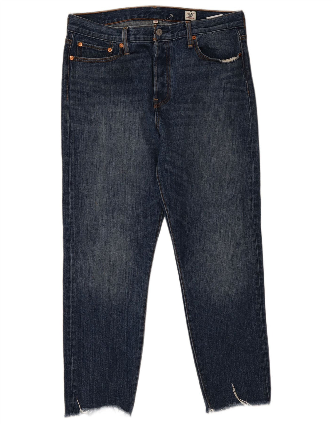Levi's Womens Slim Jeans W32 L27 Blue Cotton