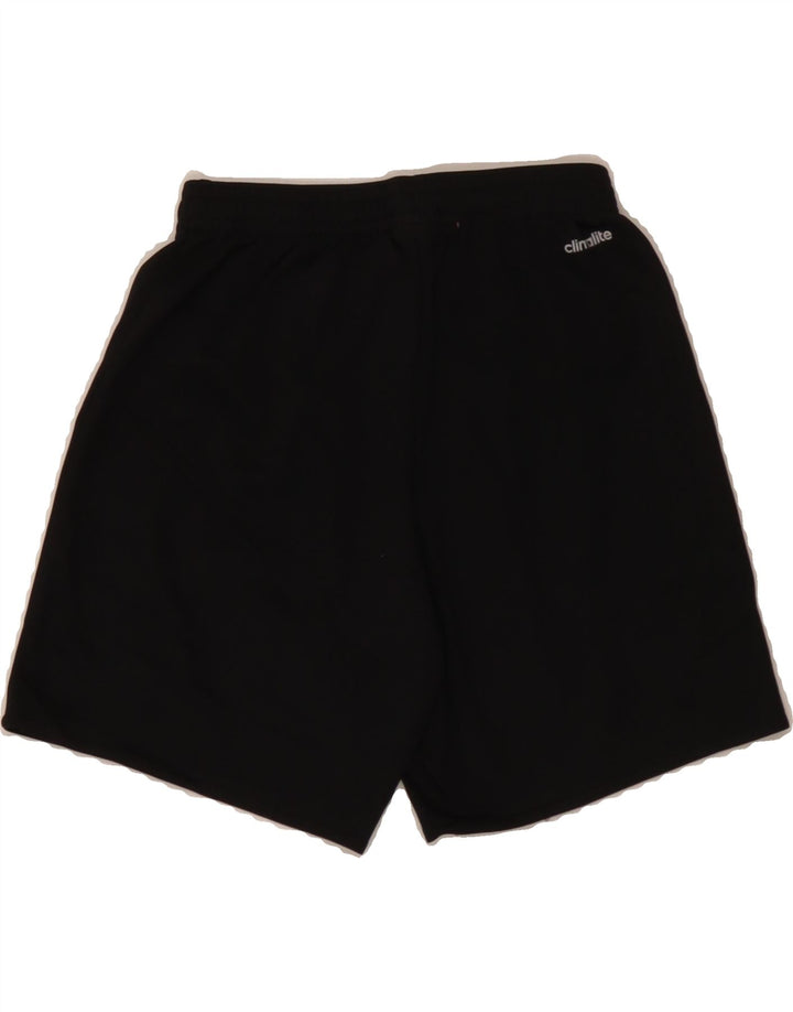 ADIDAS Boys Climalite Sport Shorts 4-5 Years  Black Vintage Adidas and Second-Hand Adidas from Messina Hembry 