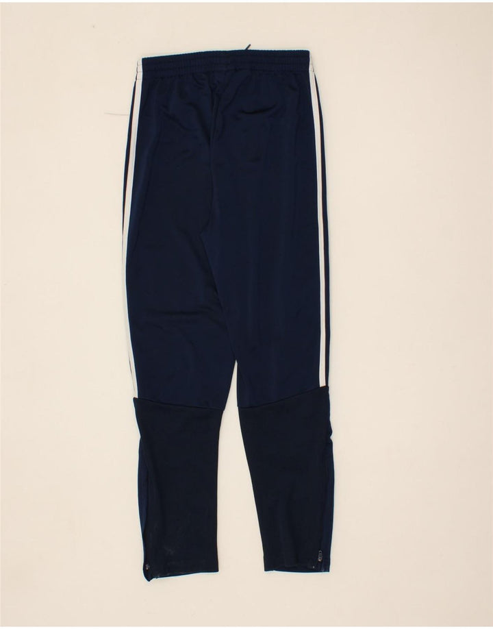 ADIDAS Boys Tracksuit Trousers 11-12 Years Navy Blue Polyester Vintage Adidas and Second-Hand Adidas from Messina Hembry 