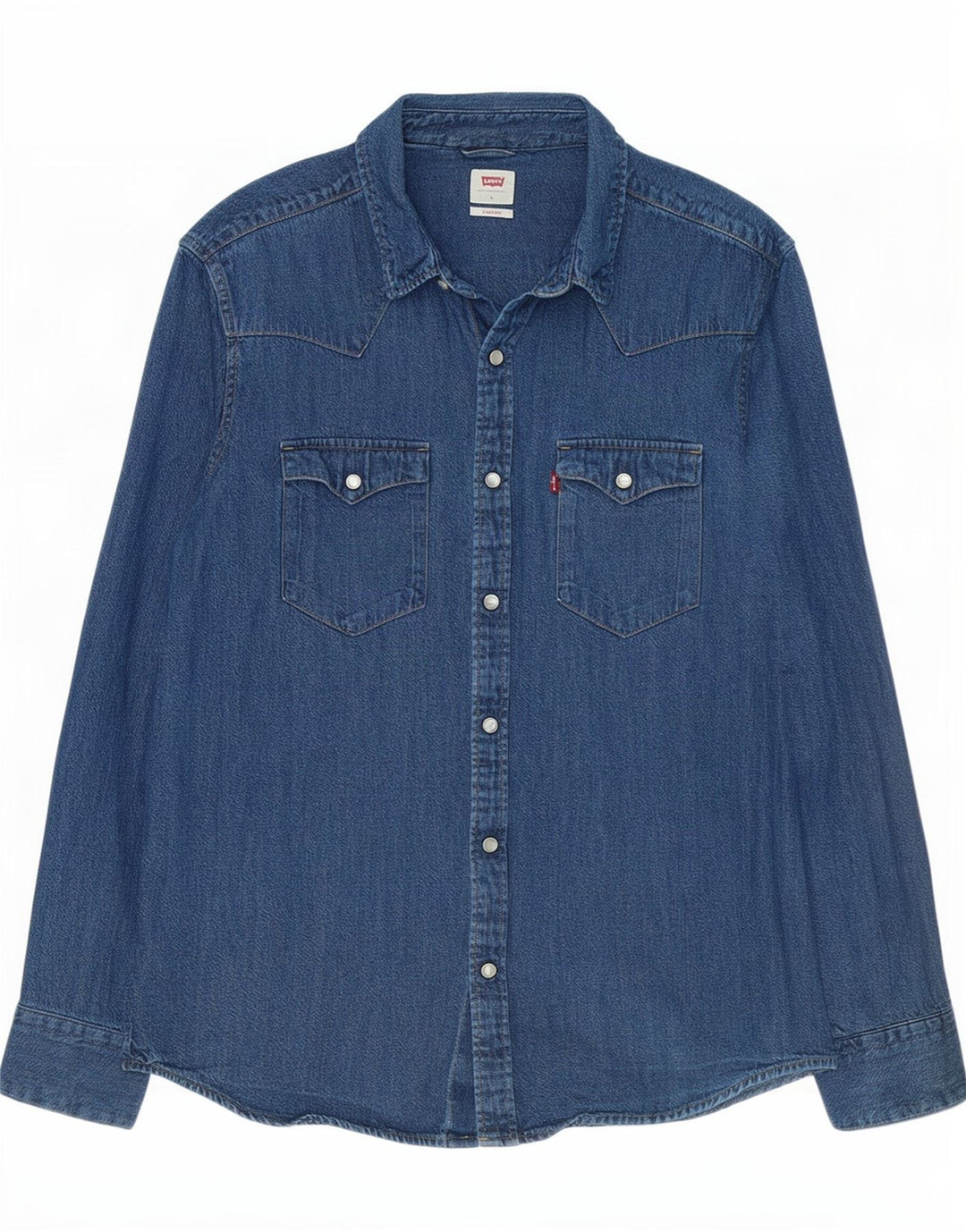 Levi's Camisa Vaquera Estándar Para Hombre Algodón Azul Grande
