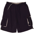 Puma Mens Cargo Sport Shorts Medium Navy Blue Nylon
