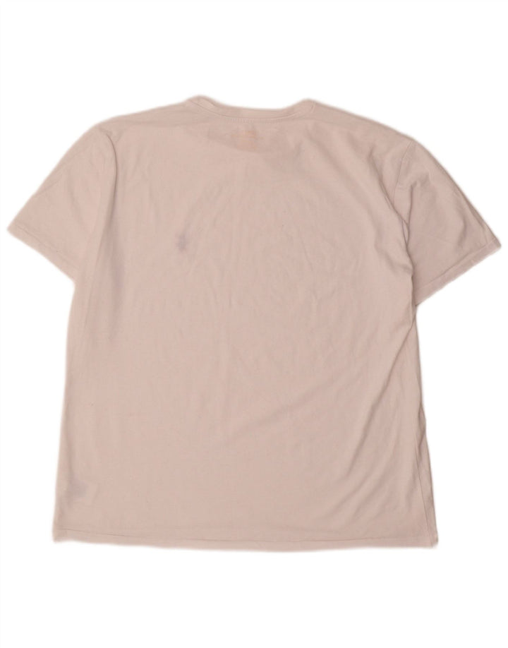T-shirt da uomo Polo Ralph Lauren Top in cotone bianco medio
