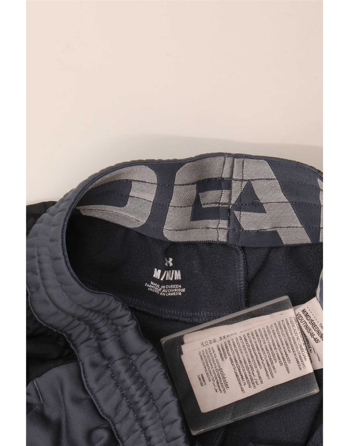 Under Armour Mens Tracksuit Trousers Joggers Medium Grey Colourblock