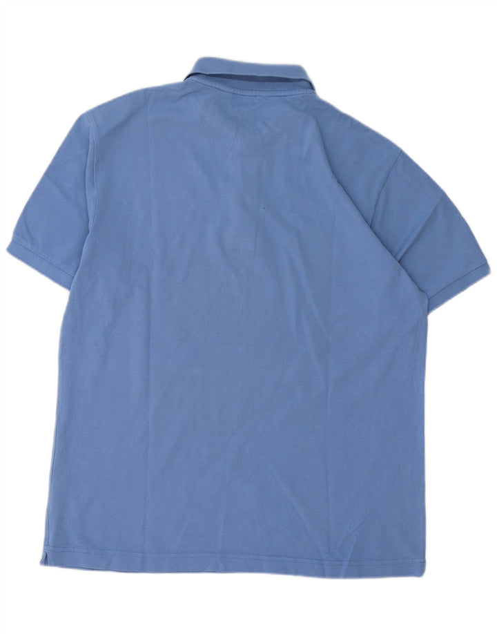 Kappa Mens Polo Shirt XL Blue Cotton