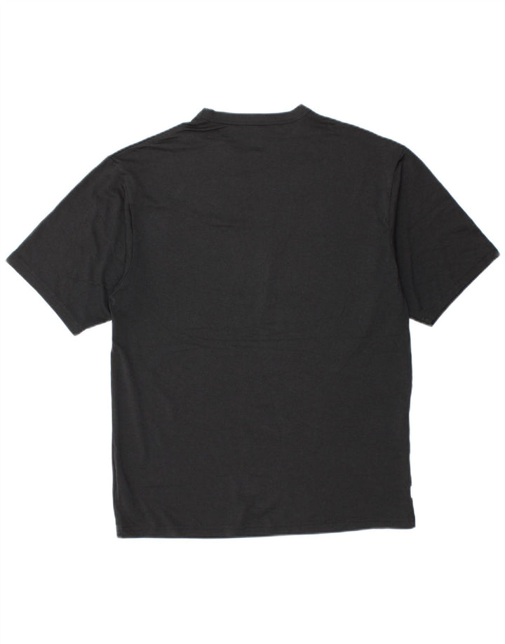 Nike Herre Dri Fit T-Shirt Top Medium Sort Polyester