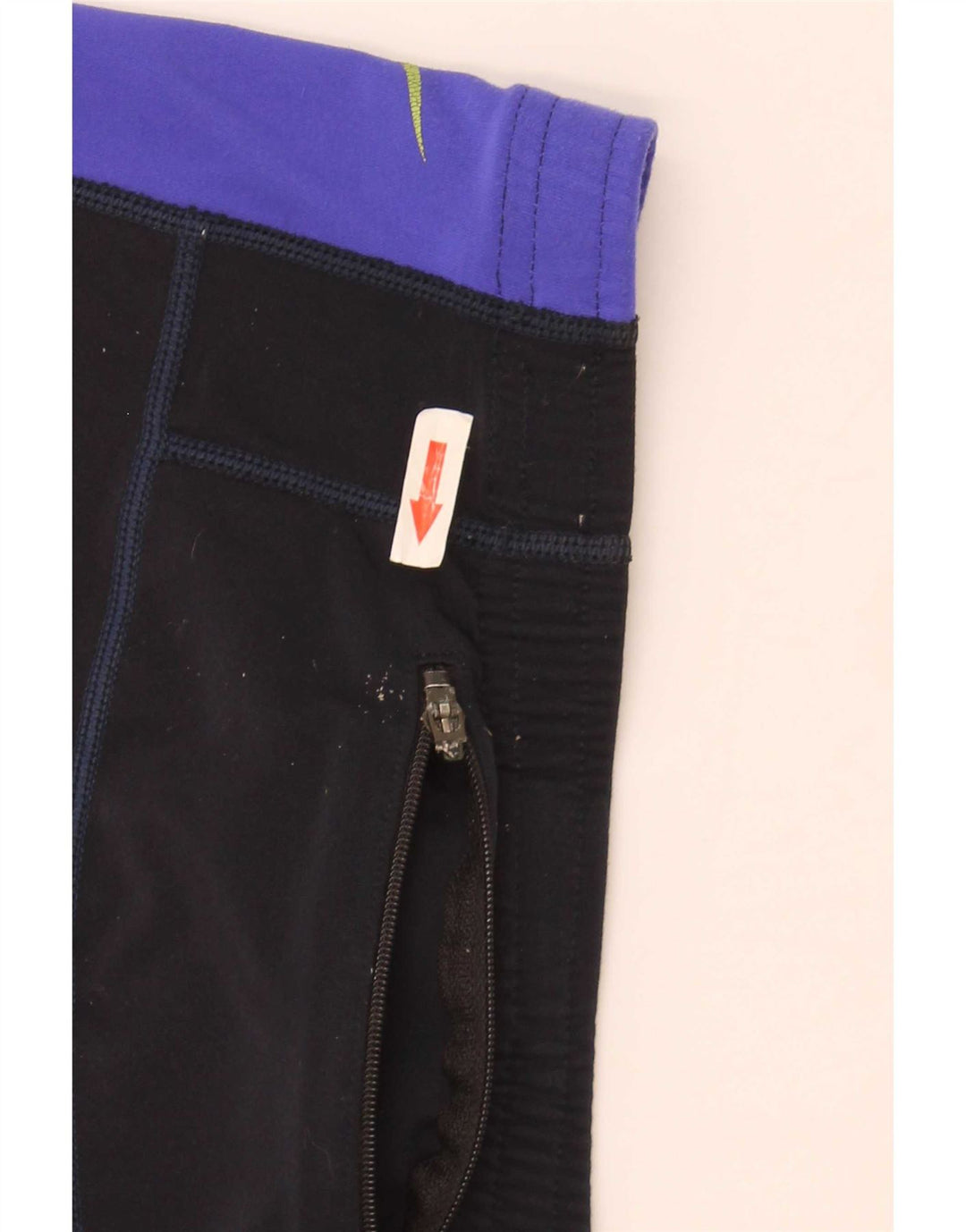 Leggings Nike Dri Fit da uomo UK 38/40 Poliestere color block medio nero