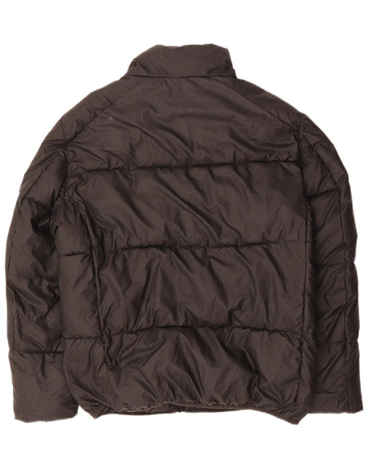 Giacca imbottita da uomo Zara UK 40 grande poliestere nero