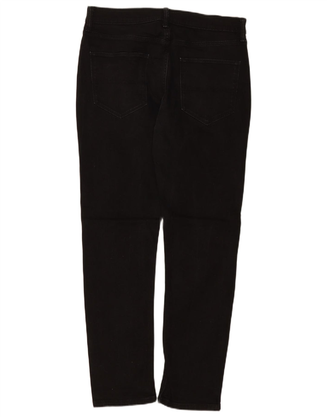 Blugi subțiri obișnuiți pentru bărbați Marks & Spencer W32 L31 bumbac negru
