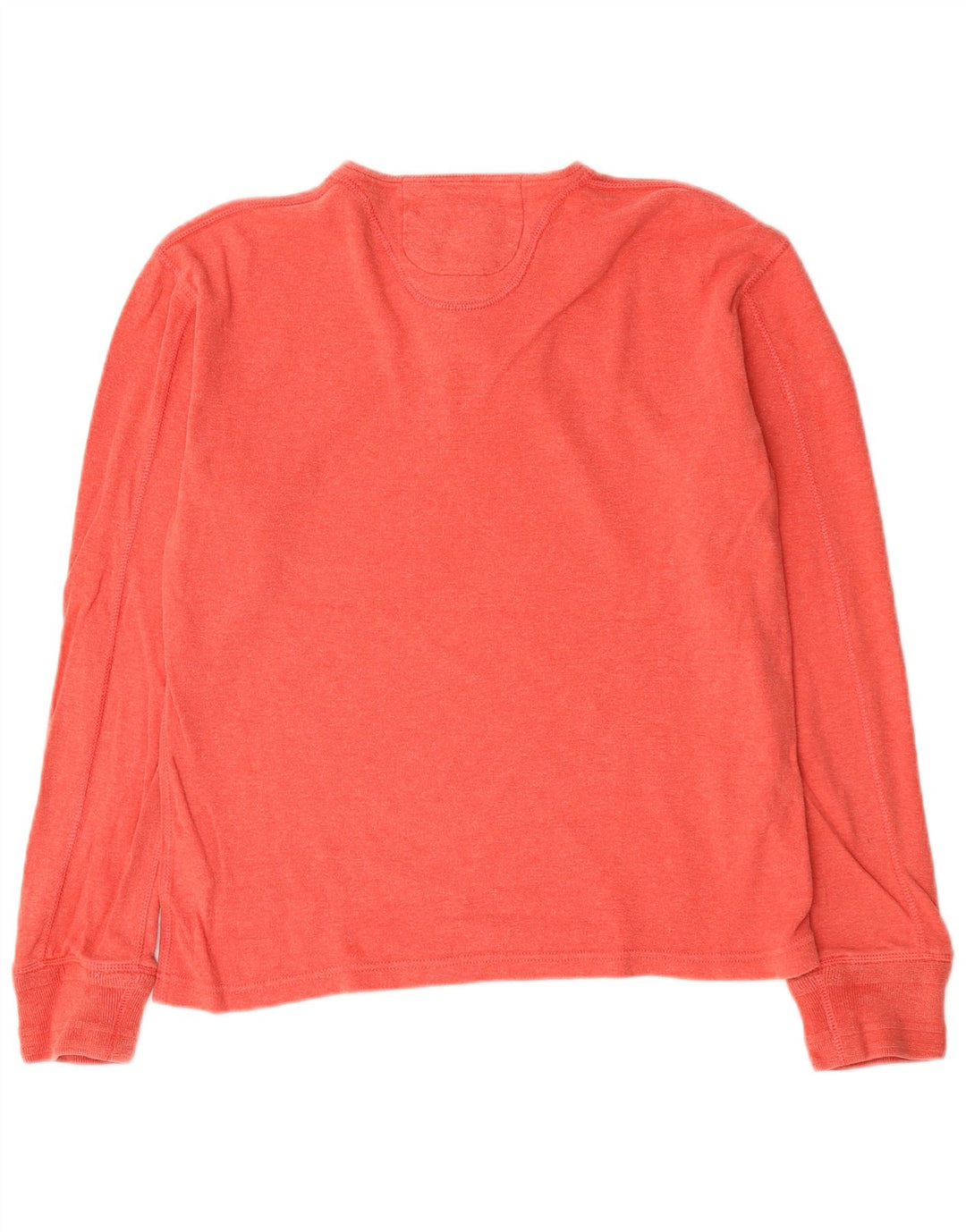 Superdry Homme Top Manches Longues XL Rouge Coton