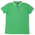 Camisa polo masculina KAPPA algodão verde médio