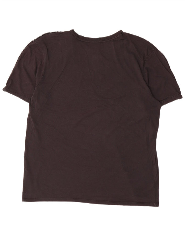 Nike Mens T-Shirt Top XL Black Cotton