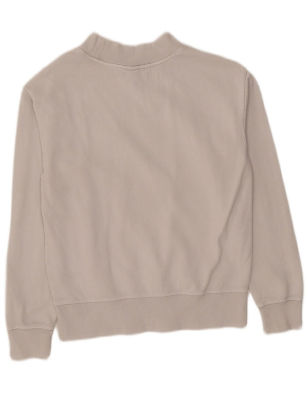 Champion Sweatshirt-Pullover mit Grafik für Mädchen, 15–16 Jahre, 2XL, weiße Baumwolle