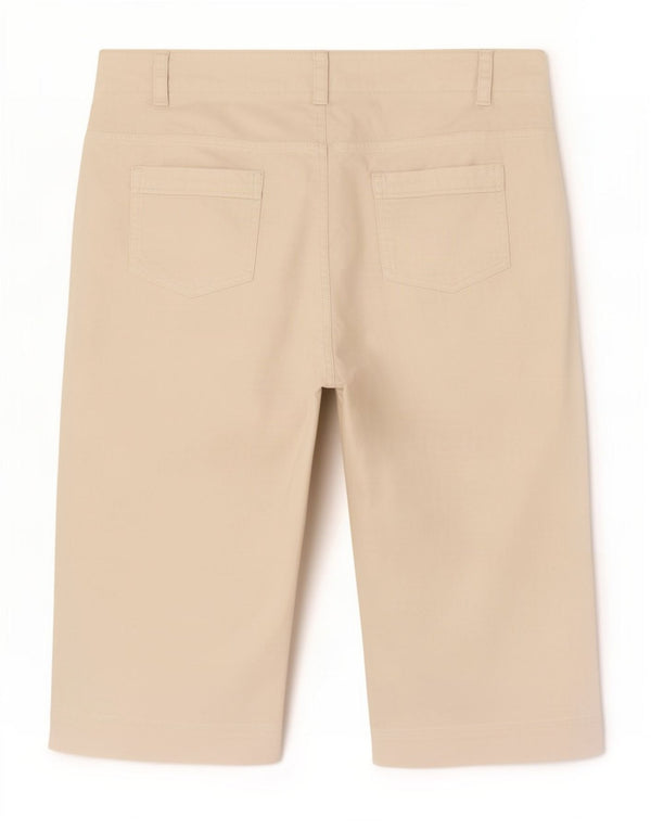Marks & Spencer Womens Capri Trousers UK 20 2XL W40 L20 White Linen