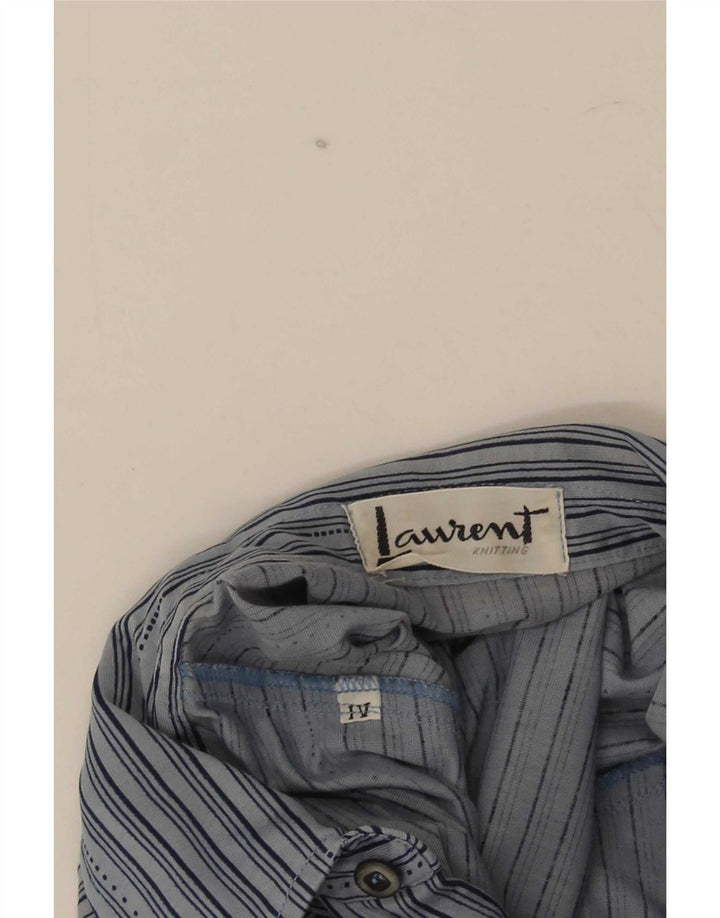 Polo Laurent Hombre Pequeño Azul Rayas