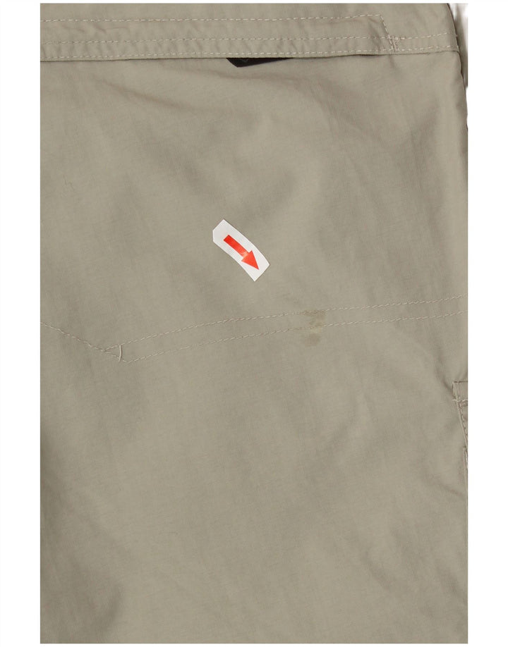 MC Kinley Mens Straight Cargo Trousers W32 L30 Beige Polyamide