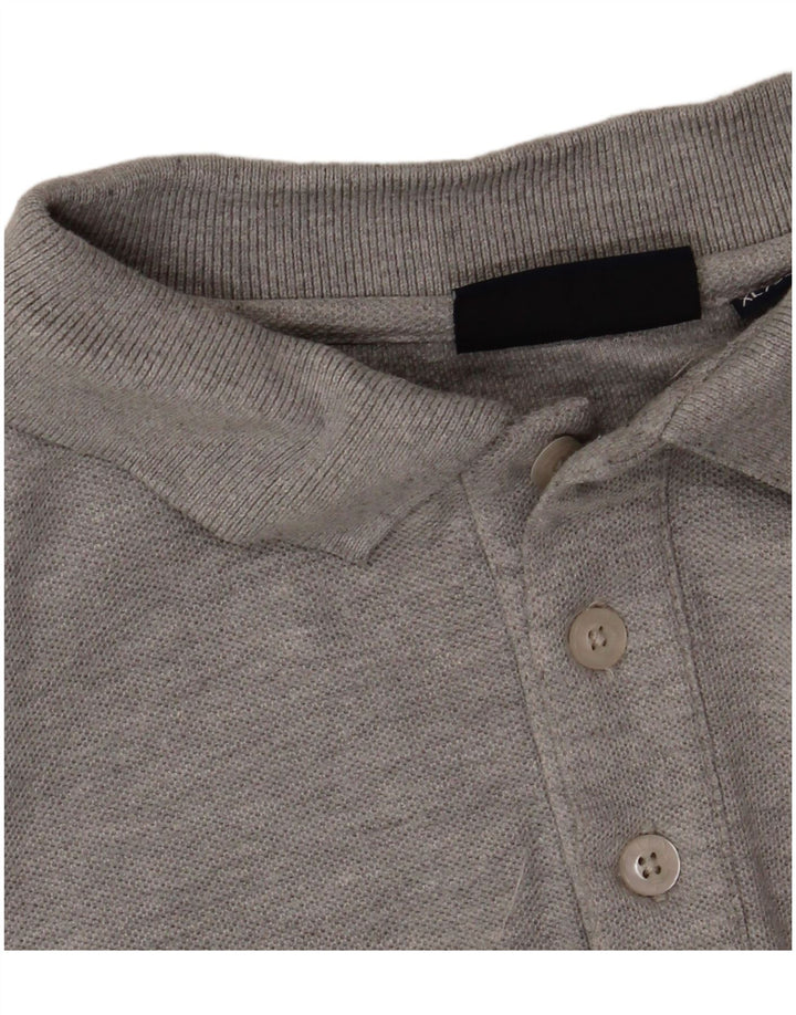 FILA Mens Polo Shirt IT 54 XL Grey Cotton