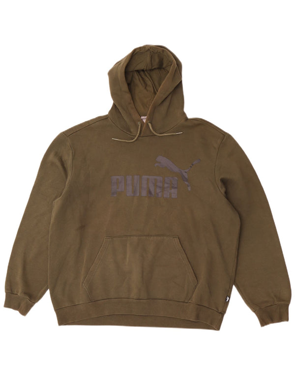 Puma Grafisk hættetrøje til kvinder UK 18 XL Khaki