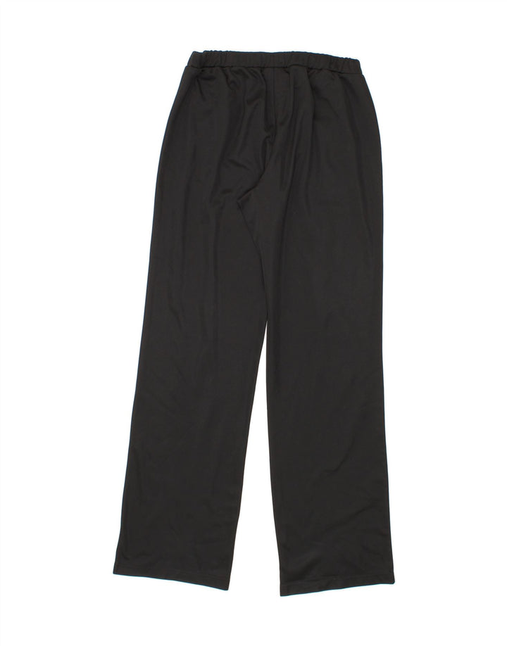 ASICS Womens Tracksuit Trousers UK 12 Medium Black Polyester Vintage Asics and Second-Hand Asics from Messina Hembry 