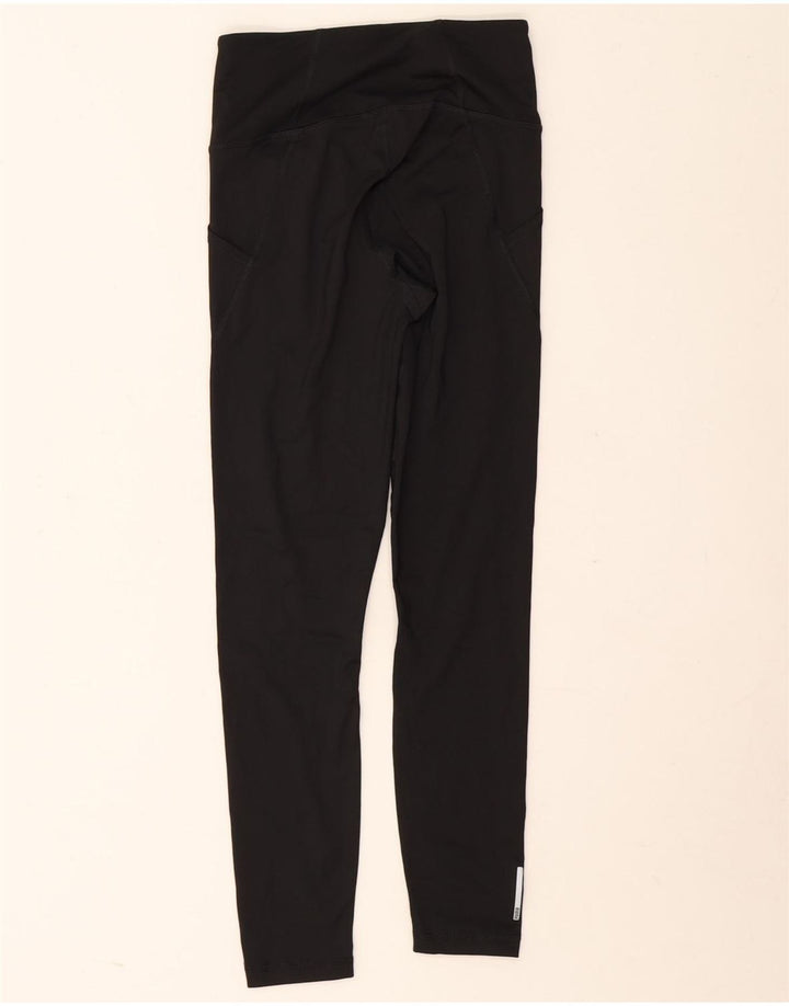 Puma Damen Leggings UK 4 XS Schwarz Polyester