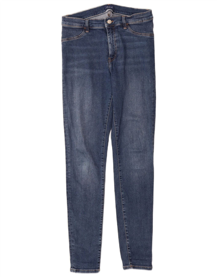 Gant Womens Skinny Jeans Medium W28 L30 Blue Cotton