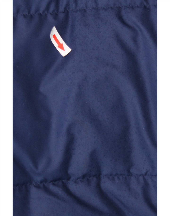 Jaqueta acolchoada masculina Nike UK 44 2XL poliéster azul marinho