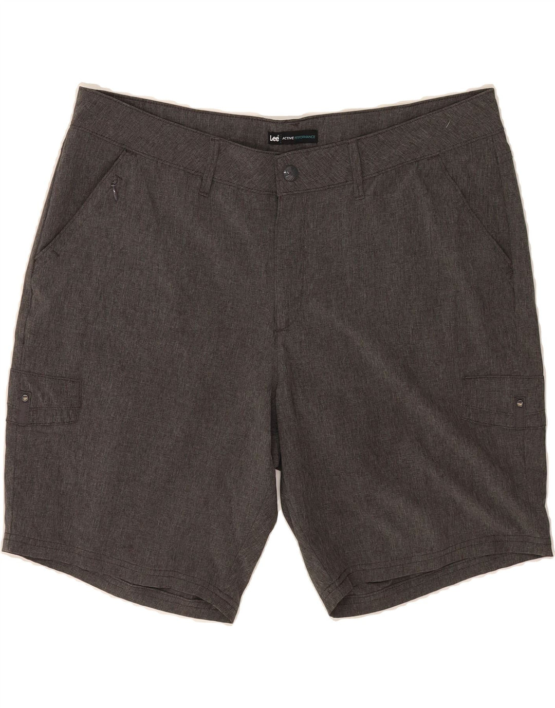 LEE Womens Cargo Shorts US 18 2XL W38  Grey Polyester Vintage Lee and Second-Hand Lee from Messina Hembry 