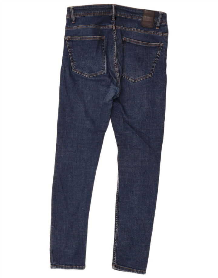 Zara Mens Skinny Jeans EU 40 Medium W31 L31 Navy Blue