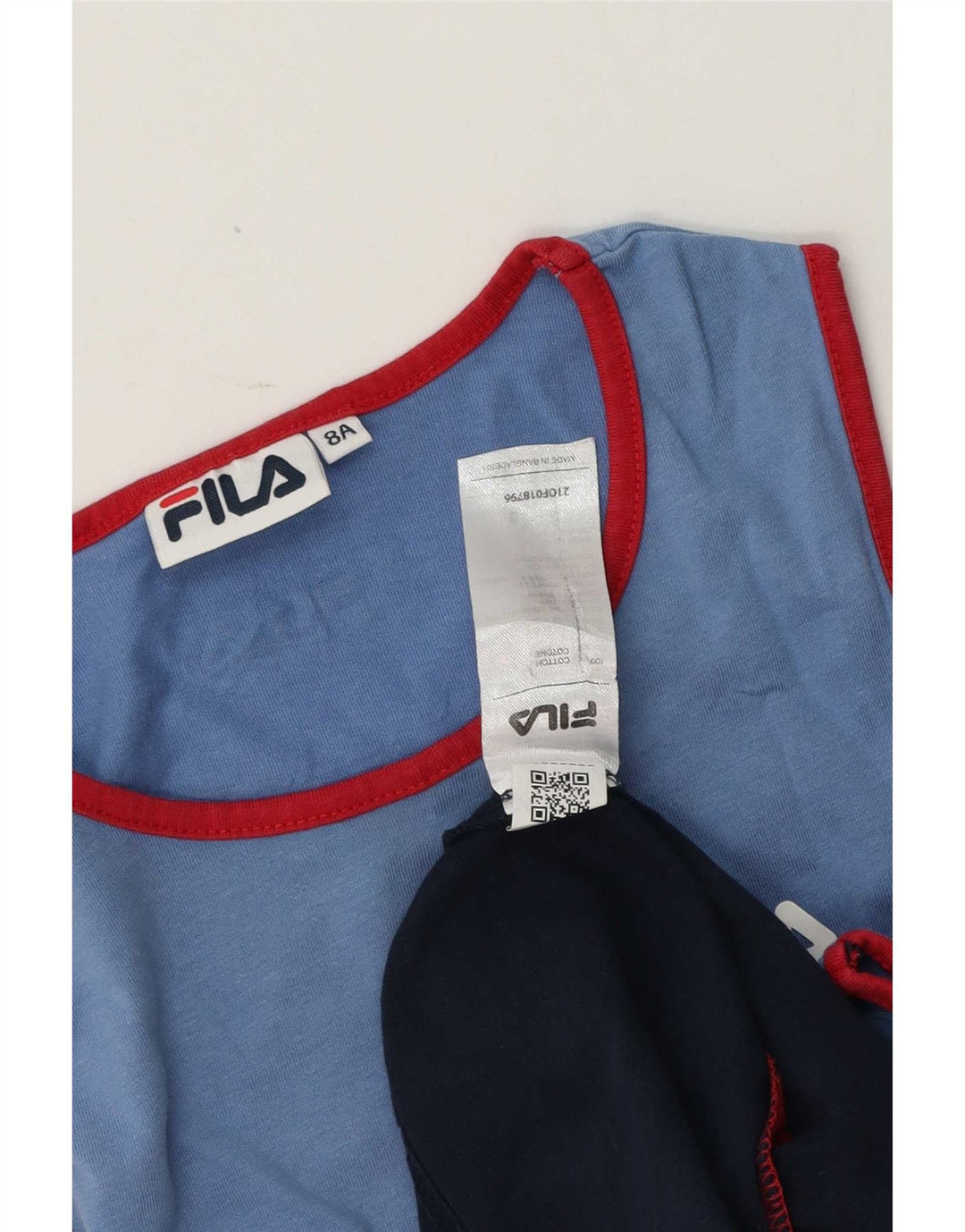 Fila Débardeur Garçon 7-8 ans Multicolore Colourblock