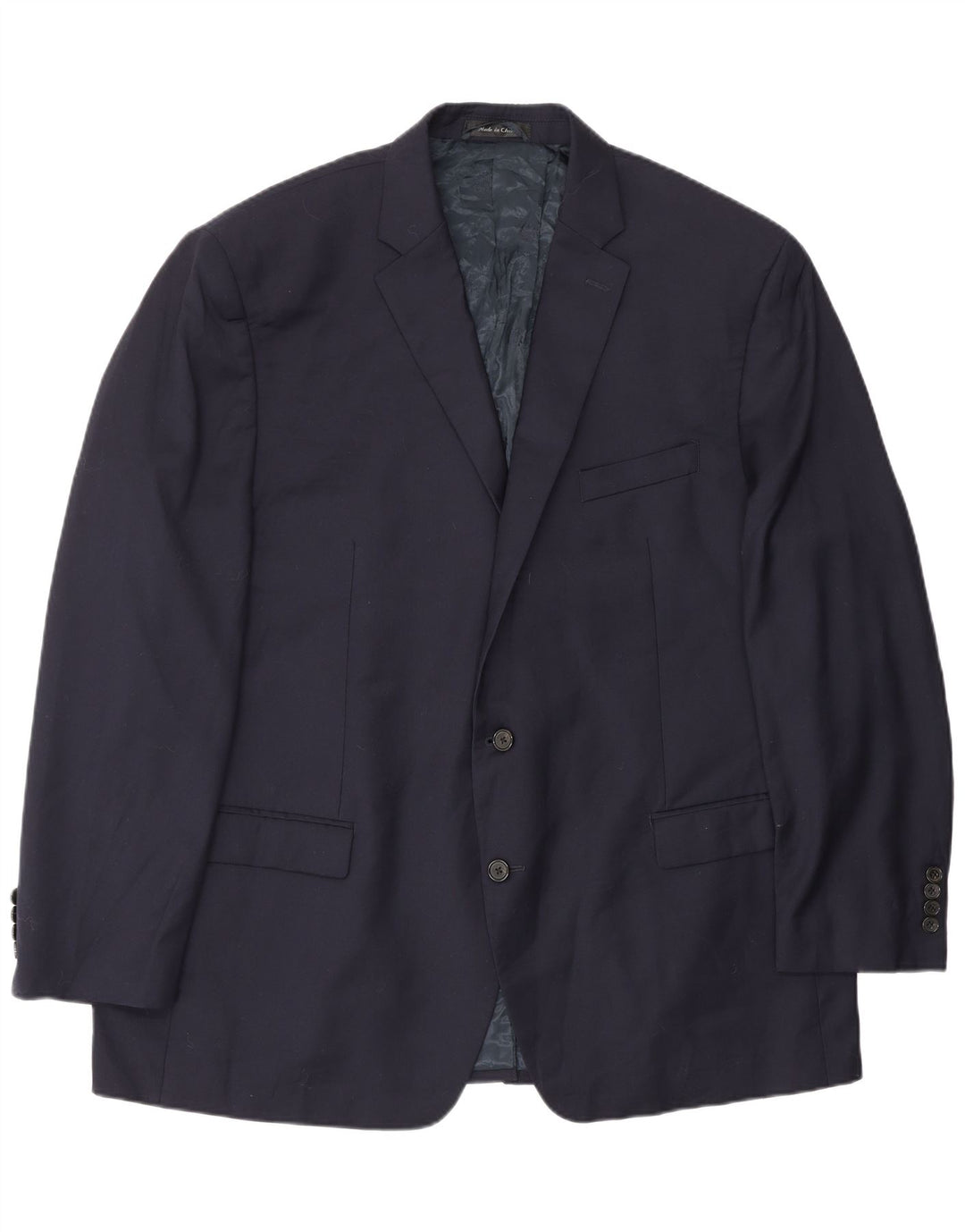 Ralph Lauren Mens 2 Button Blazer Jacket UK 44 2XL Navy Blue
