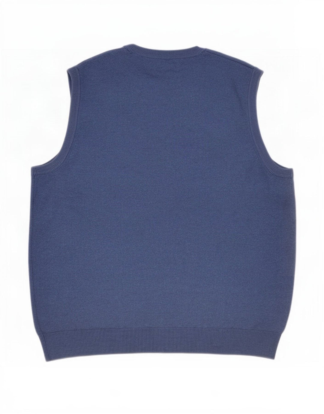 Marks & Spencer Mens Vest Tank Top Large Blue Cotton