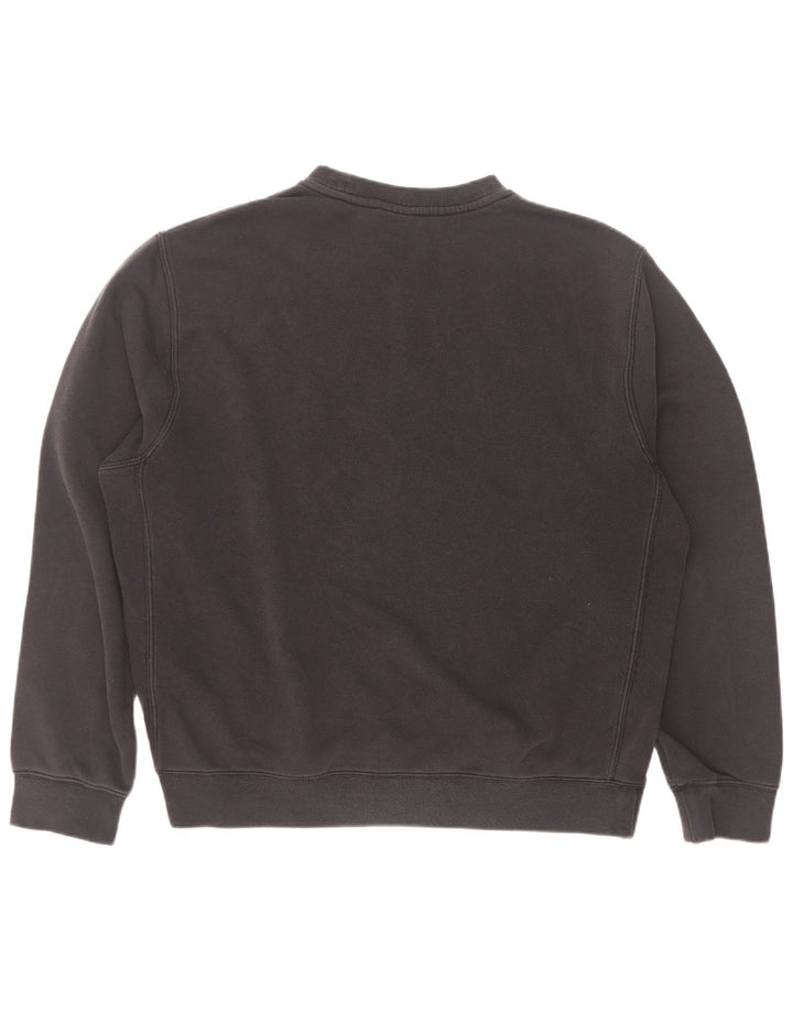 Nike Herre Loose Fit Sweatshirt Jumper Medium Sort Bomuld