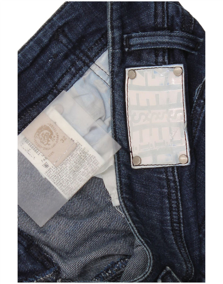 Diesel Womens Slim Jeans W32 L34 Blue Cotton