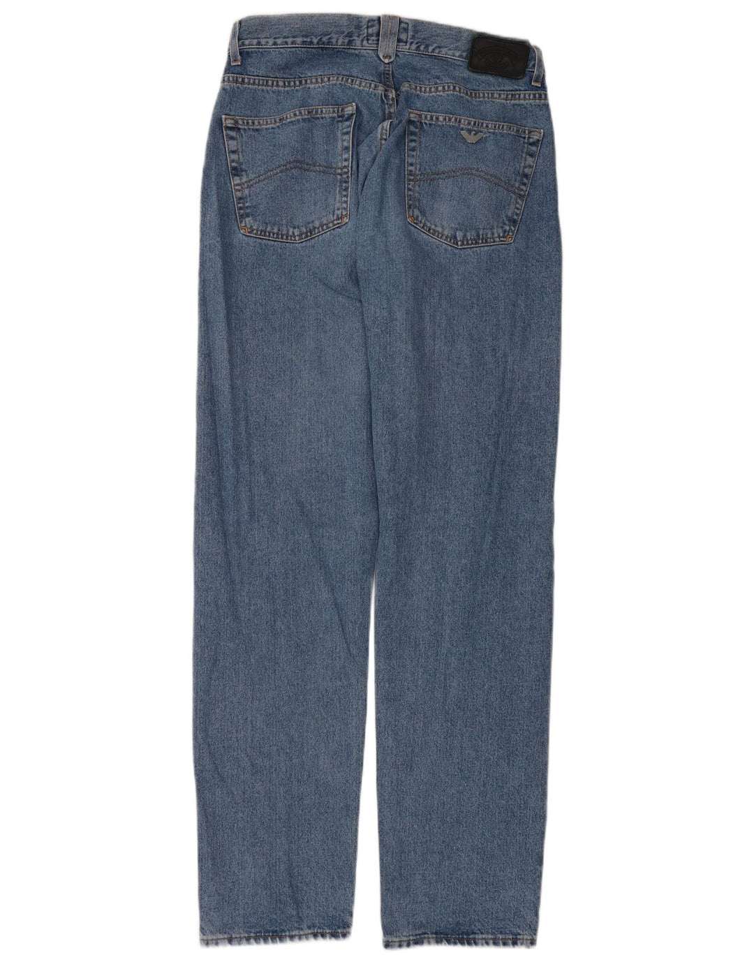 Armani Mens Straight Jeans W33 L34 Blue