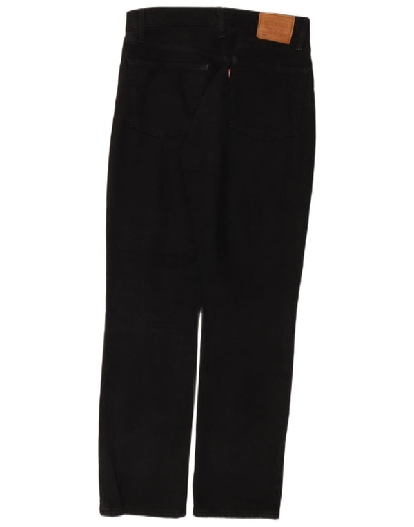 Женские прямые джинсы Levi's 501 W26 L28 черные