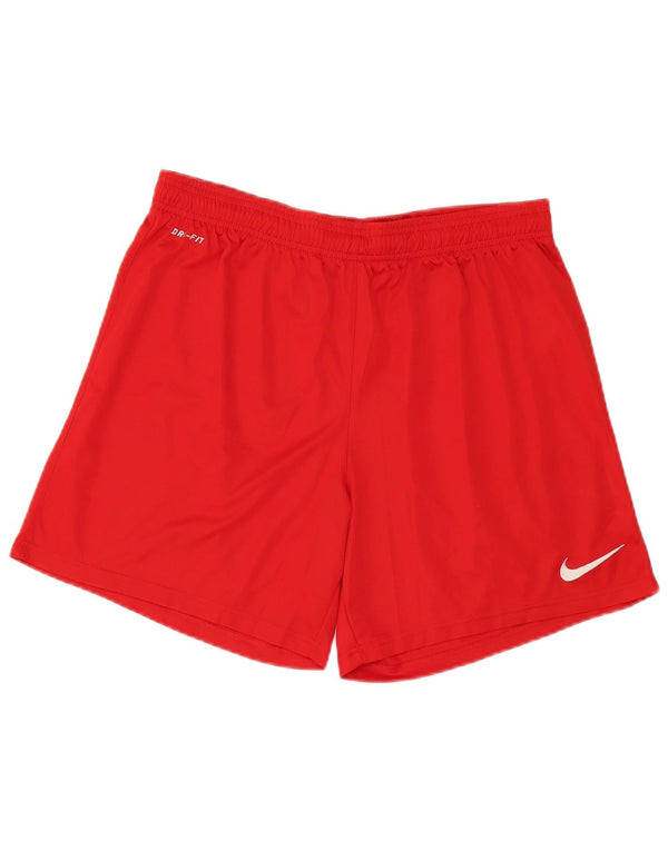 Nike Mens Dri Fit Sport Shorts Large  Red Polyester