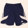 Adidas Herre Climalite Sportshorts Small Navy Blue Colourblock Polyester