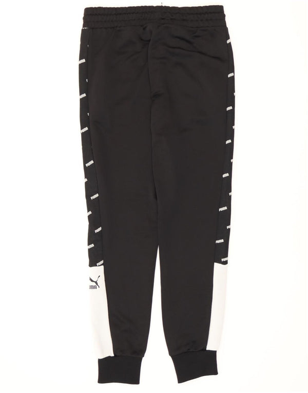 Pantaloni de trening Puma pentru femei Joggeri UK 14 Medium Black Colorblock