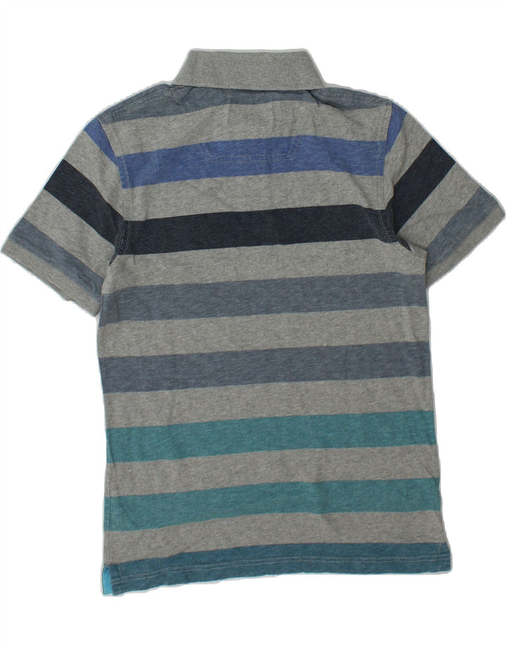 TIMBERLAND Mens Polo Shirt Small Multicoloured Striped Cotton Vintage Timberland and Second-Hand Timberland from Messina Hembry 