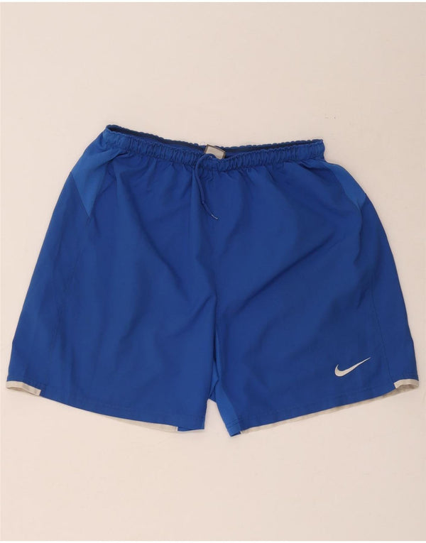 Мужские спортивные шорты Nike, большие синие, полиэстер