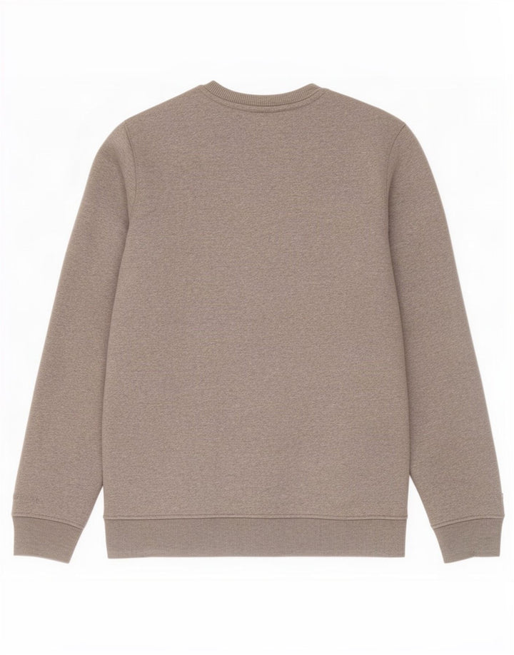 Dickies Herren-Sweatshirt mit Grafik, mittelgrau gefleckte Baumwolle