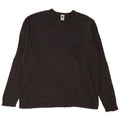 Maglione da uomo con scollo a V Gap in cotone grigio medio